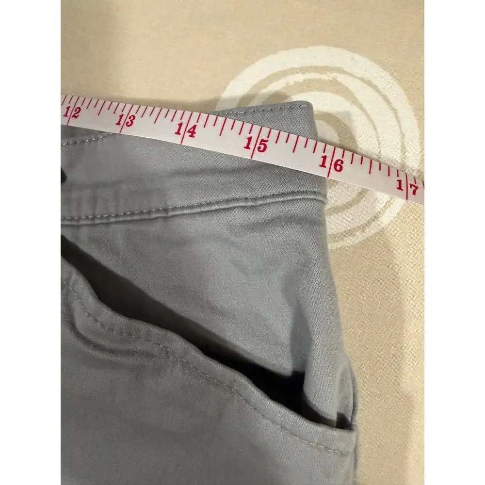 Lee All Day Women's Straight Leg Pants Grey Chino Stretch Medium Size 12 Classic - Picture 11 of 14